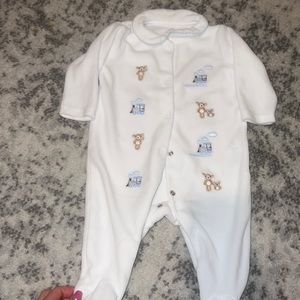 Velour baby sleep suite